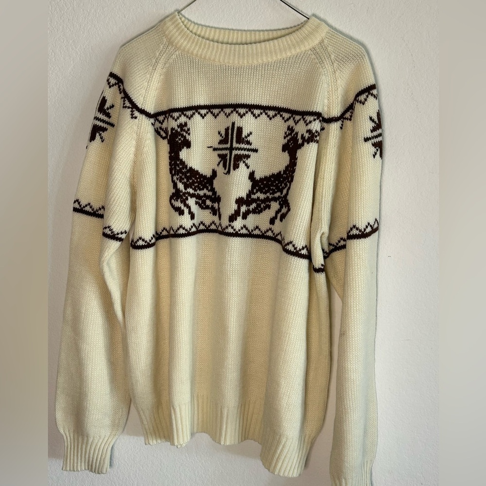 Vintage 80’s Richman Brothers Knit Sweater Men XL